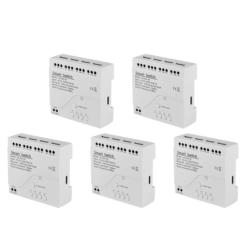 5X 4 Channels Tuya Zigbee Smar - Smart Relay Tuya review and price